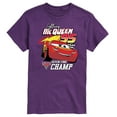 thumbnail image 1 of Disney's Cars - Lightning McQueen Seven Time Champ - Men's Short Sleeve Graphic T-Shirt, 1 of 4