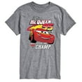 thumbnail image 1 of Disney's Cars - Lightning McQueen Seven Time Champ - Men's Short Sleeve Graphic T-Shirt, 1 of 5