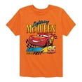 thumbnail image 1 of Disney's Cars - Lightning McQueen Think Fast - Boy's Toddler And Youth Short Sleeve Graphic T-Shirt, 1 of 5