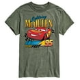 thumbnail image 1 of Disney's Cars - Lightning McQueen Think Fast - Men's Short Sleeve Graphic T-Shirt, 1 of 5