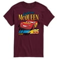 thumbnail image 1 of Disney's Cars - Lightning McQueen Think Fast - Men's Short Sleeve Graphic T-Shirt, 1 of 5