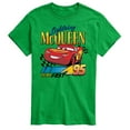 thumbnail image 1 of Disney's Cars - Lightning McQueen Think Fast - Men's Short Sleeve Graphic T-Shirt, 1 of 5