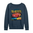 thumbnail image 1 of Disney's Cars - Lightning McQueen Think Fast - Women's Lightweight French Terry Long Sleeve Shirt, 1 of 5