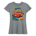 thumbnail image 1 of Disney's Cars - Lightning McQueen Think Fast - Women's Short Sleeve Graphic T-Shirt, 1 of 5