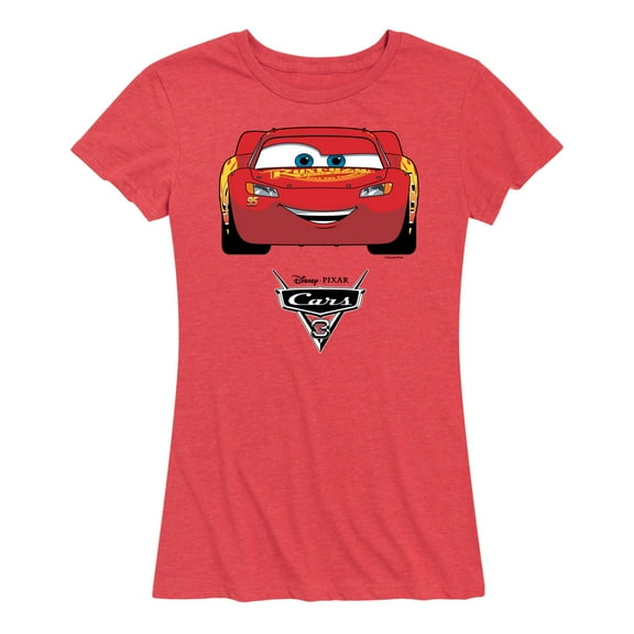 Disney's Cars - Lightning McQueen - Women's Short Sleeve Graphic T-Shirt
