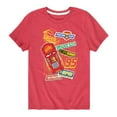 thumbnail image 1 of Disney's Cars - McQueen Decals - Boy's Toddler And Youth Short Sleeve Graphic T-Shirt, 1 of 5
