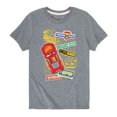 thumbnail image 1 of Disney's Cars - McQueen Decals - Boy's Toddler And Youth Short Sleeve Graphic T-Shirt, 1 of 5