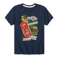 thumbnail image 1 of Disney's Cars - McQueen Decals - Boy's Toddler And Youth Short Sleeve Graphic T-Shirt, 1 of 5