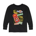thumbnail image 1 of Disney's Cars - McQueen Decals - Toddler And Youth Long Sleeve Graphic T-Shirt, 1 of 5
