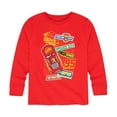 thumbnail image 1 of Disney's Cars - McQueen Decals - Toddler And Youth Long Sleeve Graphic T-Shirt, 1 of 5