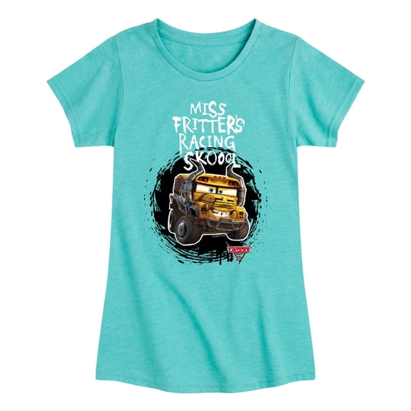 Disney's Cars - Miss Fritters School - Toddler And Youth Girls Short Sleeve Graphic T-Shirt