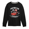 thumbnail image 1 of Cars - Piston Cup Champion McQueen - Youth Boys Long Sleeve Graphic T-Shirt, 1 of 5