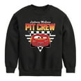 thumbnail image 1 of Disney's Cars - Pit Crew - Toddler And Youth Crewneck Fleece Sweatshirt, 1 of 5