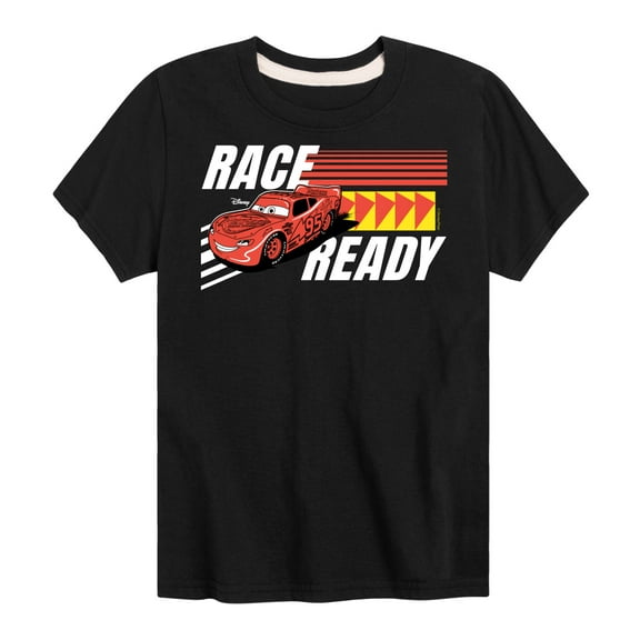 Disney's Cars - Race Ready - Boy's Toddler & Youth Short Sleeve Graphic T-Shirt