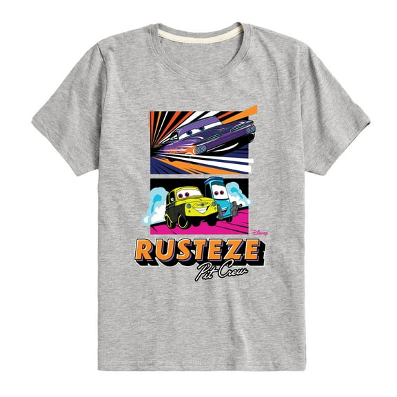 Disney's Cars - Rusteze Pit Crew - Boy's Toddler & Youth Short Sleeve Graphic T-Shirt
