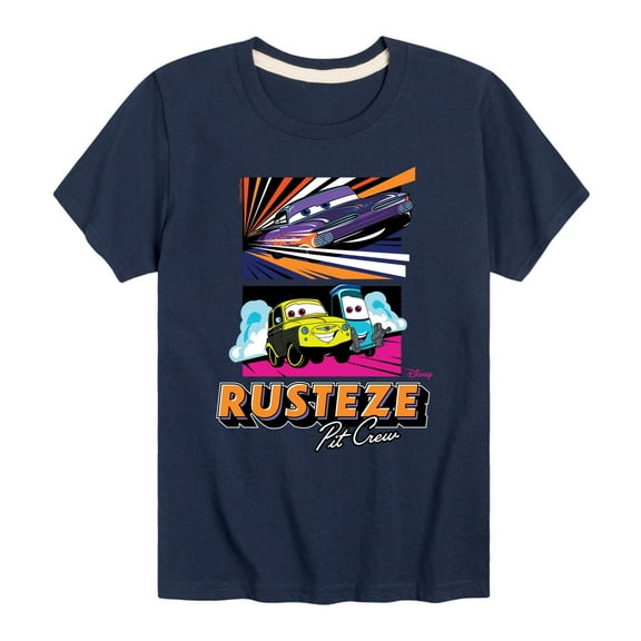 Disney's Cars - Rusteze Pit Crew - Boy's Toddler & Youth Short Sleeve Graphic T-Shirt