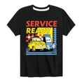 thumbnail image 1 of Disney's Cars - Service Ready - Boy's Toddler & Youth Short Sleeve Graphic T-Shirt, 1 of 5