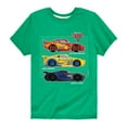 thumbnail image 1 of Disney's Cars - Side Profiles Grid - Boy's Toddler And Youth Short Sleeve Graphic T-Shirt, 1 of 5