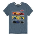 thumbnail image 1 of Disney's Cars - Side Profiles Grid - Boy's Toddler And Youth Short Sleeve Graphic T-Shirt, 1 of 5