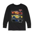 thumbnail image 1 of Disney's Cars - Side Profiles Grid - Toddler And Youth Long Sleeve Graphic T-Shirt, 1 of 5