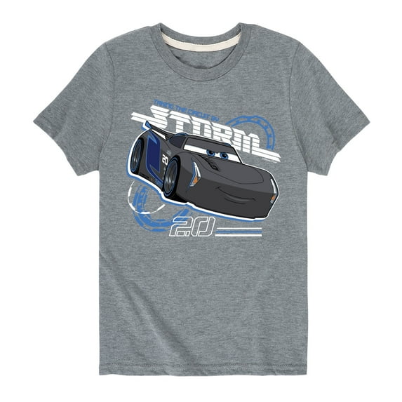 Disney's Cars - Taking The Circuit By Storm - Boy's Toddler And Youth Short Sleeve Graphic T-Shirt