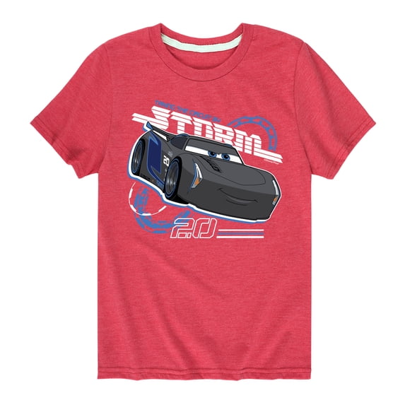 Disney's Cars - Taking The Circuit By Storm - Boy's Toddler And Youth Short Sleeve Graphic T-Shirt