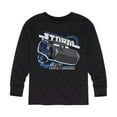 thumbnail image 1 of Disney's Cars - Taking The Circuit By Storm - Toddler And Youth Long Sleeve Graphic T-Shirt, 1 of 5