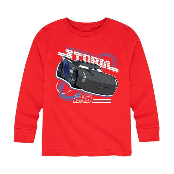 Disney's Cars - Taking The Circuit By Storm - Toddler And Youth Long Sleeve Graphic T-Shirt