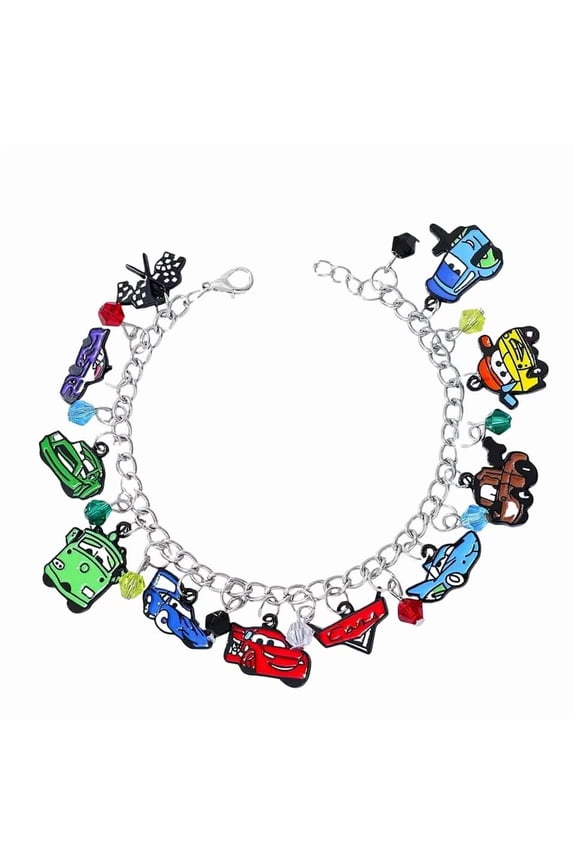 Disney's Cars Themed Charms Charm Bracelet