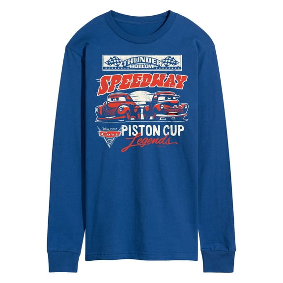 Disney's Cars - Thunder Hollow Piston Cup - Men's Long Sleeve T-Shirt
