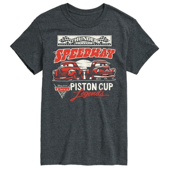 Disney's Cars - Thunder Hollow Piston Cup - Men's Short Sleeve Graphic T-Shirt