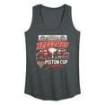 thumbnail image 1 of Disney's Cars - Thunder Hollow Piston Cup - Women's Racerback Tank Top, 1 of 5