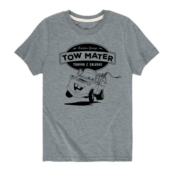Disney's Cars - Tow Mater Towing And Salvage - Boy's Toddler And Youth Short Sleeve Graphic T-Shirt