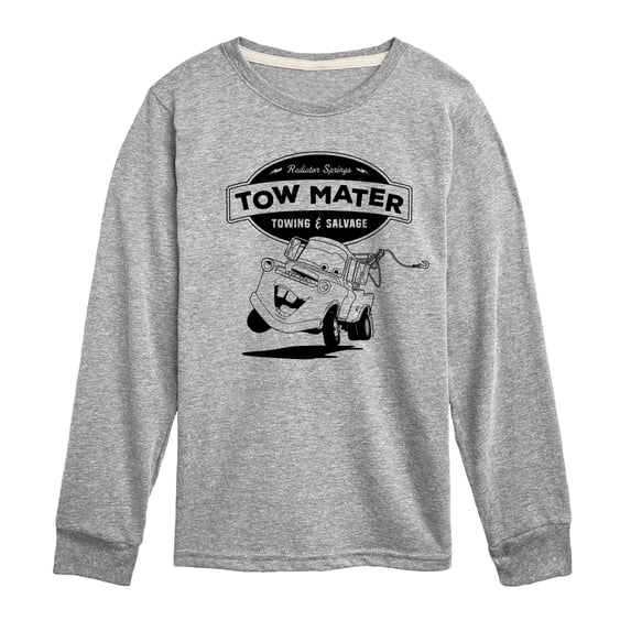 Disney's Cars - Tow Mater Towing And Salvage - Toddler And Youth Long Sleeve Graphic T-Shirt