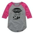 thumbnail image 1 of Disney's Cars - Tow Mater Towing And Salvage - Toddler And Youth Raglan Graphic T-Shirt, 1 of 5