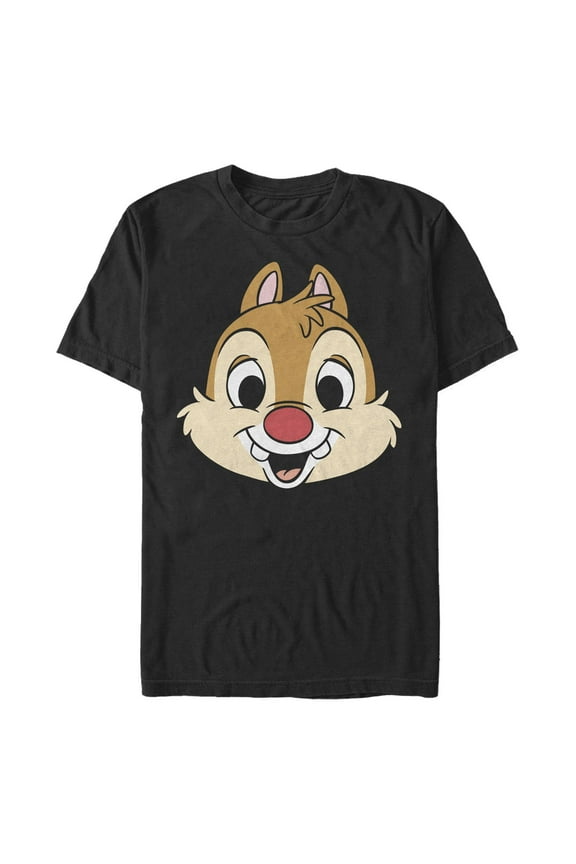 Men's Chip 'n Dale Dale Face Portrait Graphic T-Shirt
