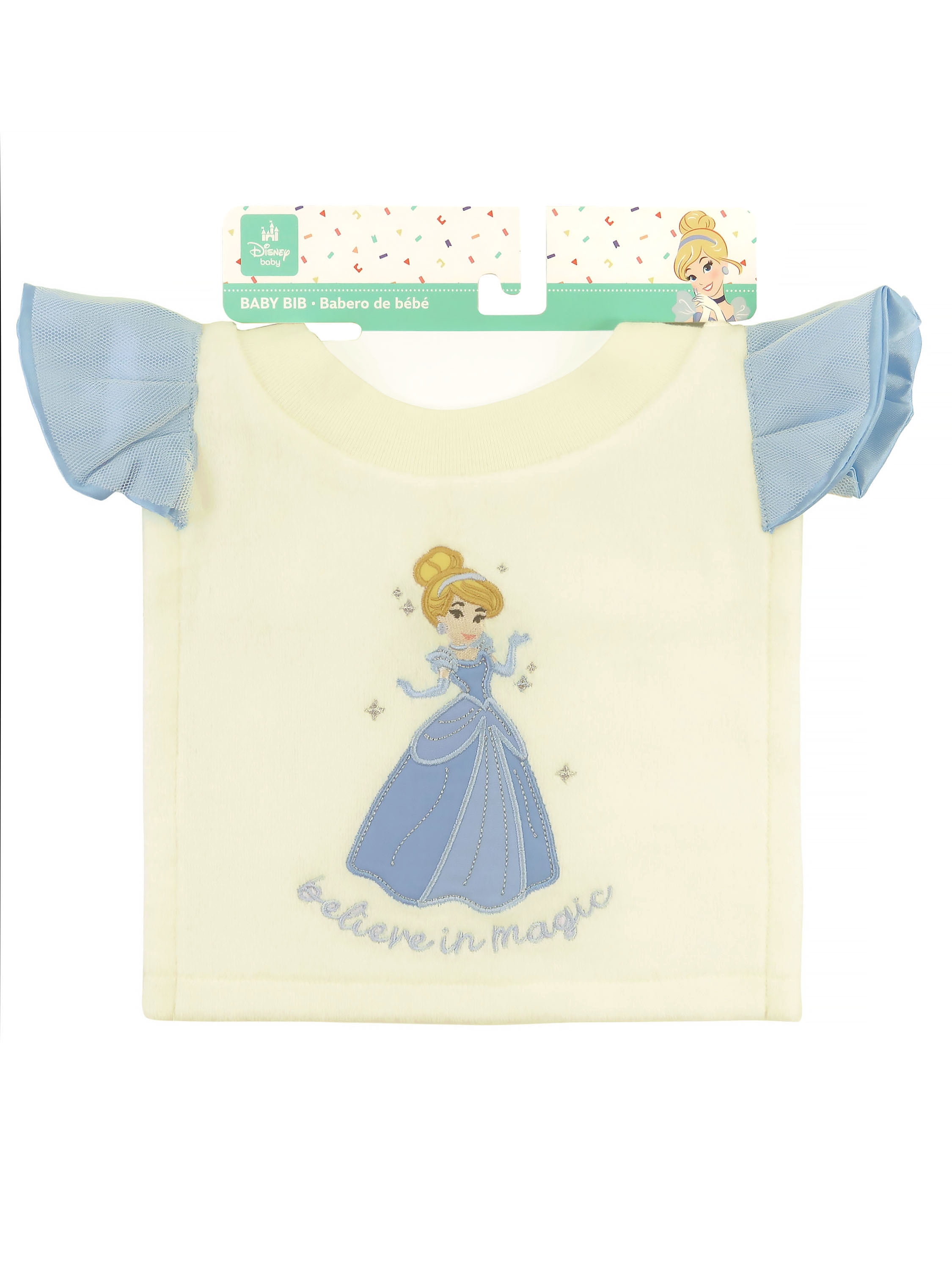Disney's Cinderella Princess Dress Up Infant Bib