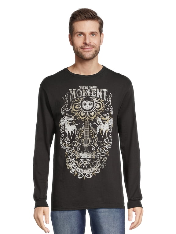 Disney’s Coco Men’s Dante and Miguel Graphic Tee with Short Sleeves, Size S-3XL