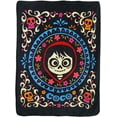 thumbnail image 1 of Disney's Coco, "Miguel" Micro Raschel Throw Blanket, 46" x 60", Multi Color, 1 of 2