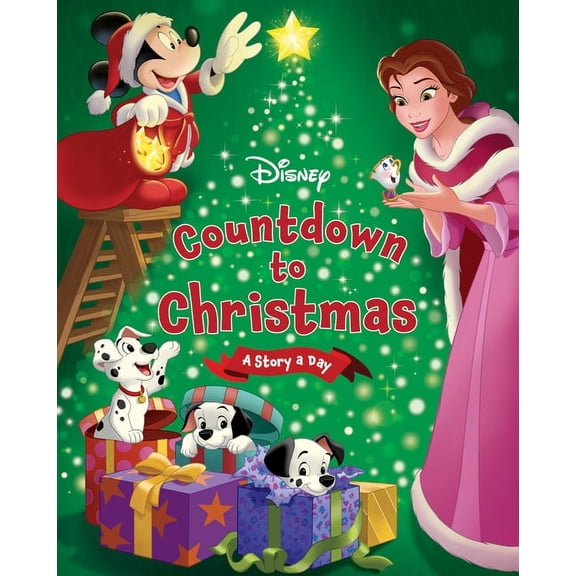 Disney's Countdown to Christmas: A Story a Day, (Hardcover)