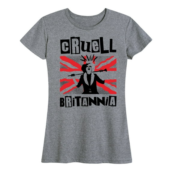 Disney's Cruella - Cruell Britannia - Women's Short Sleeve Graphic T-Shirt
