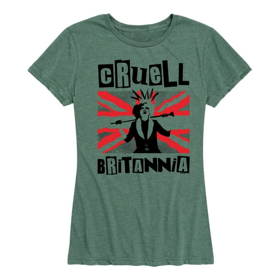 Disney's Cruella - Cruell Britannia - Women's Short Sleeve Graphic T-Shirt