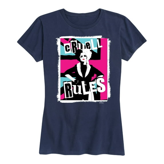 Disney's Cruella - Cruell Rules - Women's Short Sleeve Graphic T-Shirt