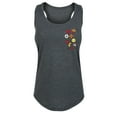 thumbnail image 1 of Disney's Cruella - Cruella Patches - Women's Racerback Tank Top, 1 of 4