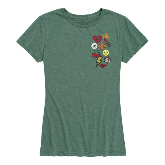 Disney's Cruella - Cruella Patches - Women's Short Sleeve Graphic T-Shirt