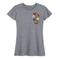 thumbnail image 1 of Disney's Cruella - Cruella Patches - Women's Short Sleeve Graphic T-Shirt, 1 of 4