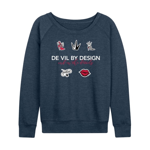Disney's Cruella - De Vil By Design - Women's Lightweight French Terry Long Sleeve Shirt