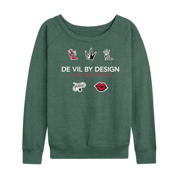 Disney's Cruella - De Vil By Design - Women's Lightweight French Terry Long Sleeve Shirt