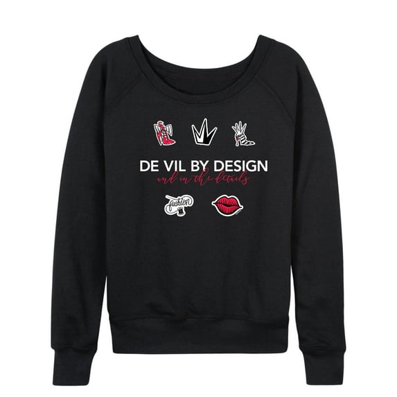 Disney's Cruella - De Vil By Design - Women's Lightweight French Terry Long Sleeve Shirt