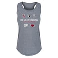thumbnail image 1 of Disney's Cruella - De Vil By Design - Women's Racerback Tank Top, 1 of 4